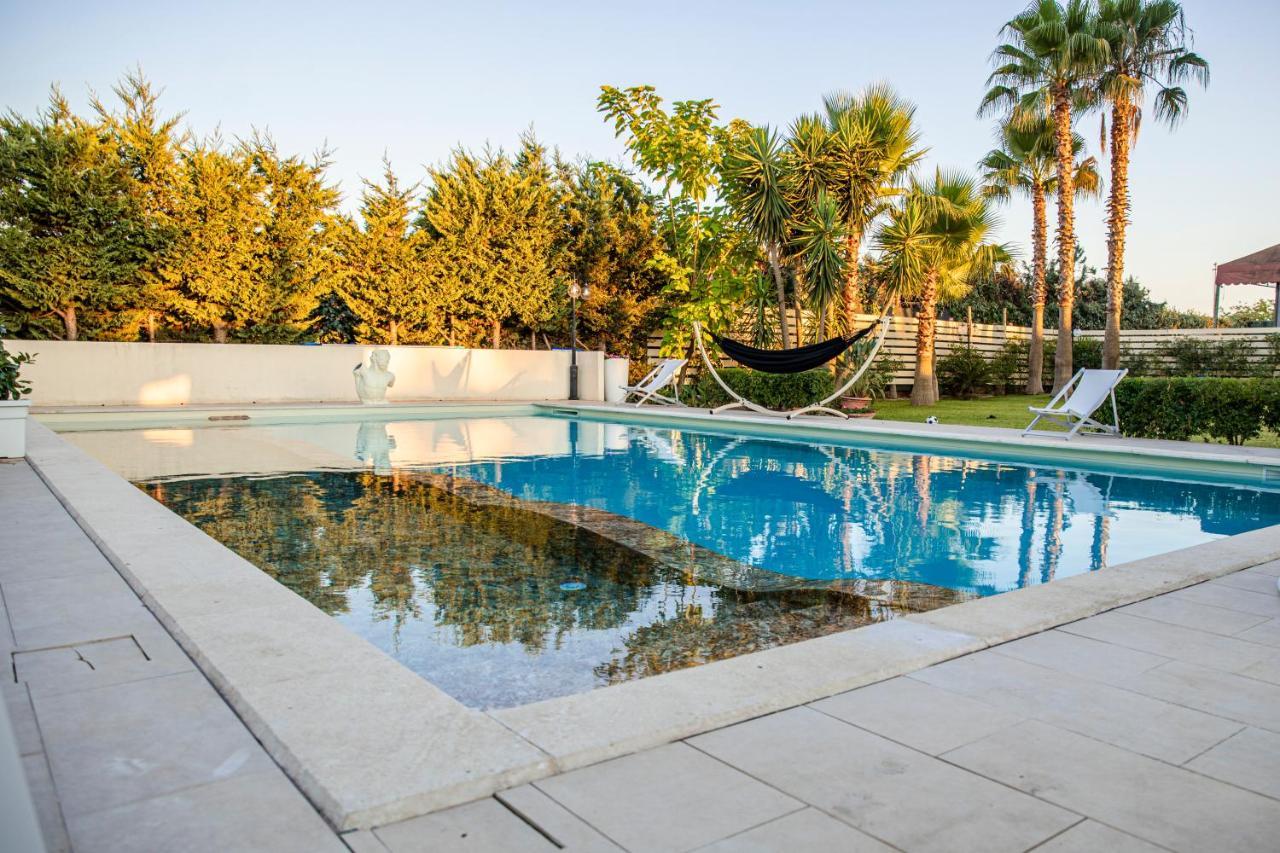 Canicattì Villa Laoconte Piscina, Jacuzzi E Biliardo מראה חיצוני תמונה