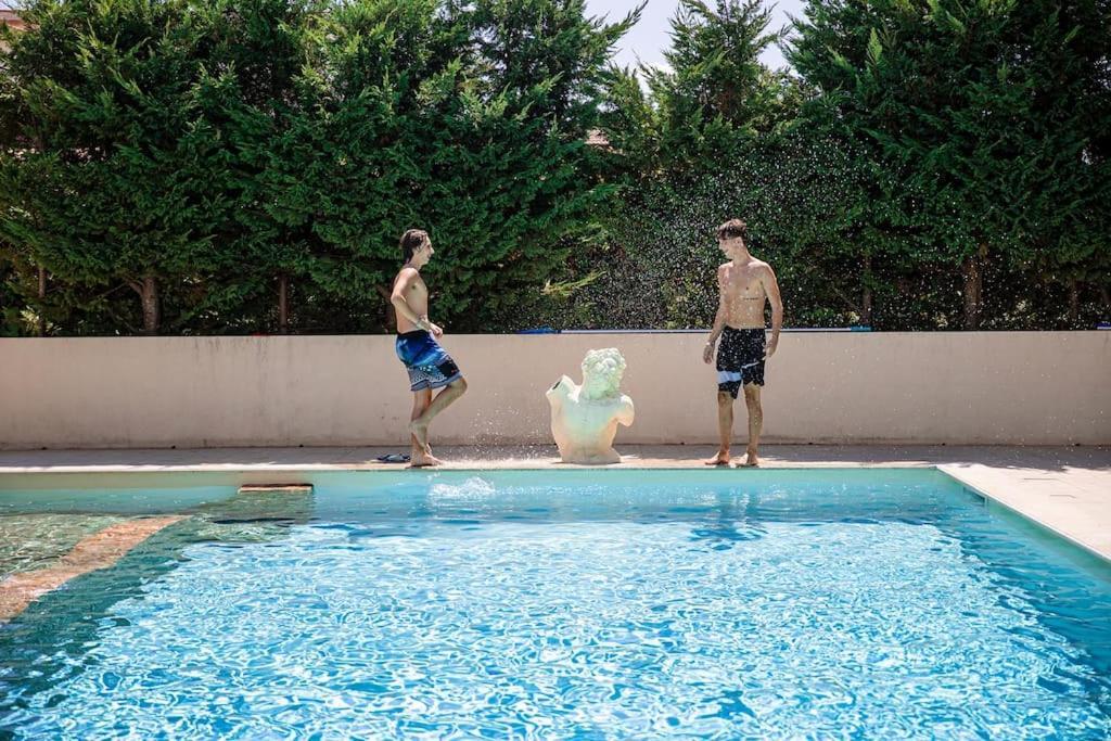 Canicattì Villa Laoconte Piscina, Jacuzzi E Biliardo מראה חיצוני תמונה